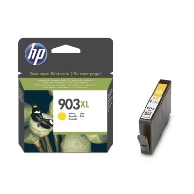 hp 903XL High Yield Original Ink Cartridge, 106 x 44 x 113.5 mm, 825 Pages, Yellow